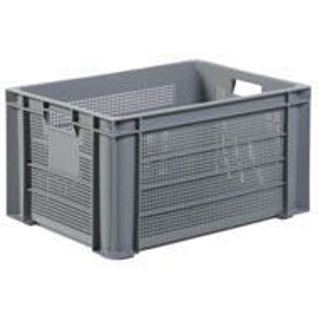 Image Of 2451503 - Non Euro Stacking Container 548x392x296 - Small Perforations , OHH