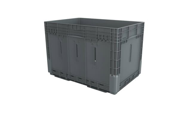 Image Of 7805011 - SASI Bin 600x400x400 - Solid, CH, noise reduction base, drain holes, with bumper, including divider slots