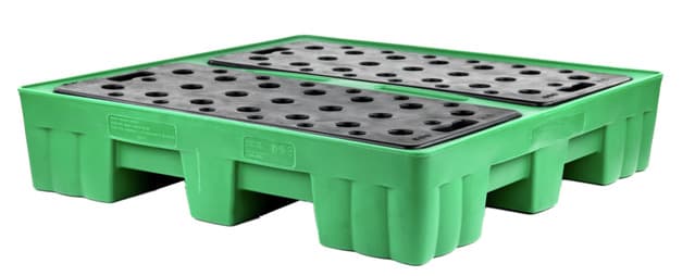 Image Of 9215W04 - Spill Control Pallet 1300x1300x285 - 240L MultiContainer