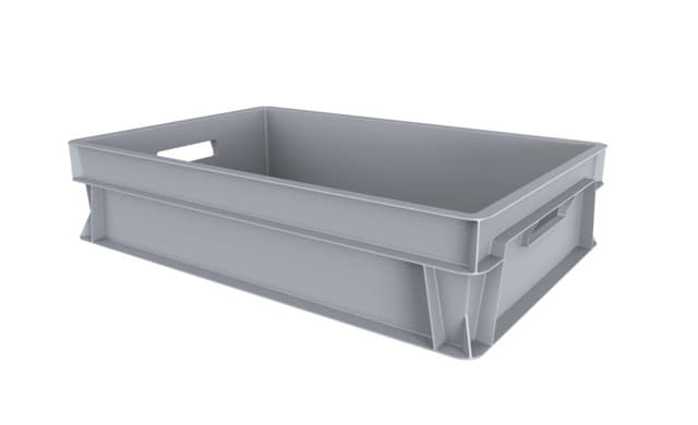 Image Of 6472750 - Euro Container 600x400x145  - Solid 