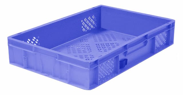 Image Of 8708715 - Euro Container 600x400x120 - Perforated / Solid 