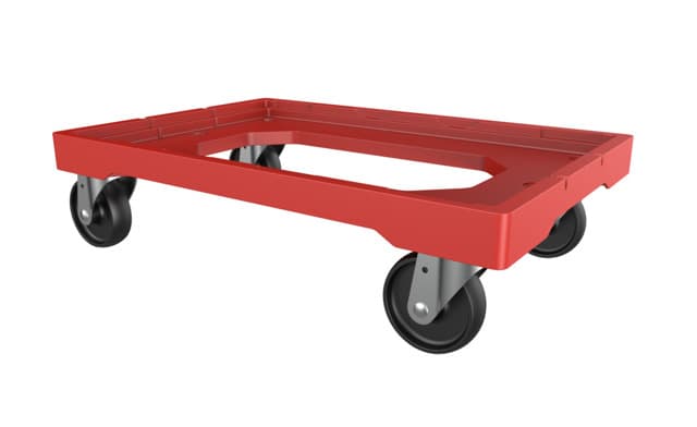 Image Of 9193000 - Dolly 604x402x162 - 4 swivel nylon wheels