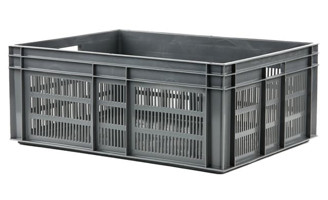 Image Of 9244V01 - Euro Container 800x600x319 - Ventilated walls, solid base, OHH