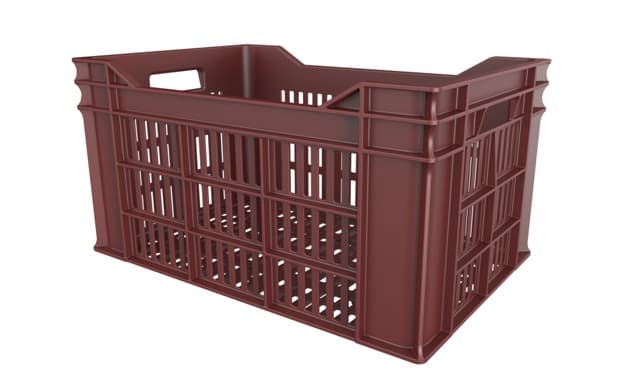 9327000 - Harvesting Container 550x366x295 - perforated, open handholds